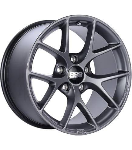 Amazon.com: BBS CH-R Titanium Wheel with Painted Finish and